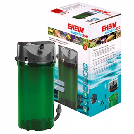 EHEIM Classic 350 + Robinets + Mousses - Filtre pour aquarium jusqu'à 350 L Aqua Store