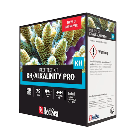 RED SEA Test KH/Alkalinity Pro Reef Test Kit Aqua Store