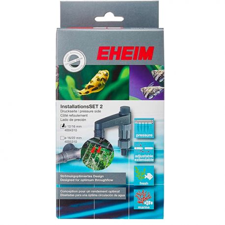 EHEIM 34005310 - Kit d'Installation Set 2 Canne de rejet- Ø 16/22 mm