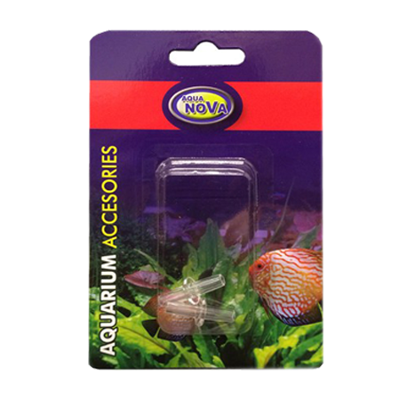 AQUA NOVA Connecteur de tuyaux Ø 4/6mm - Lot de 2 Aqua Store