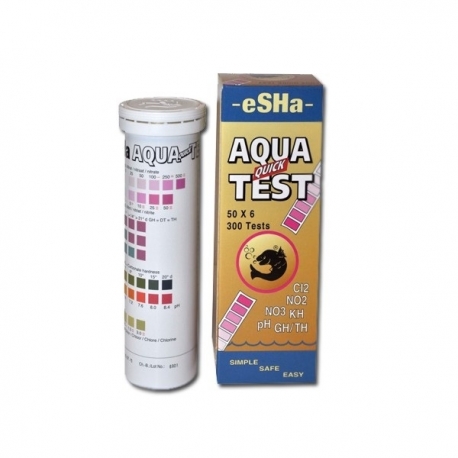 Aqua Quick Test 50 bandelettes en vente sur Aquastore Aqua Store