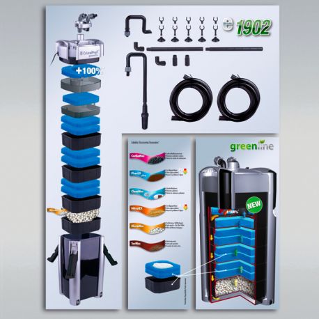 Image 1 - JBL CristalProfi e1902 - Filtre pour aquarium de 200 à 800 litres Aqua Store