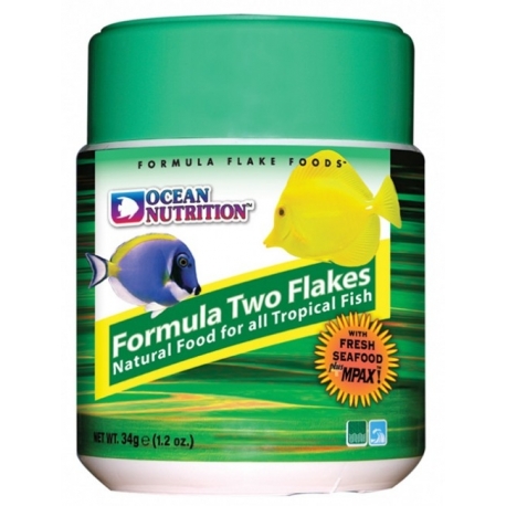 OCEAN NUTRITION Formula Two Flakes, 34g en vente sur aqua store