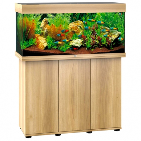 Aquarium Juwel Rio 180 LED + Meuble - Chêne Clair