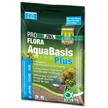 JBL Aquabasis Plus - Substrat nutritif - 2,5 litres