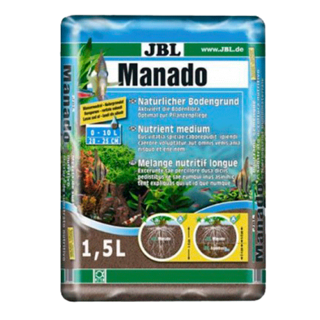 JBL MANADO Substrat sol naturel 1,5 Litre