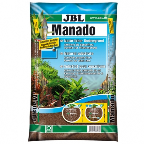 JBL MANADO Substrat sol naturel 3 Litres Aqua Store