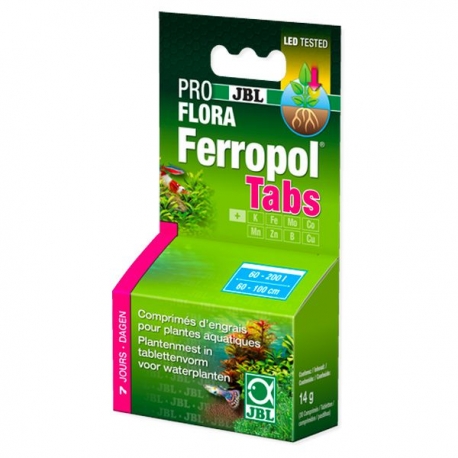 JBL Ferrotabs - 30 tablettes Aqua Store