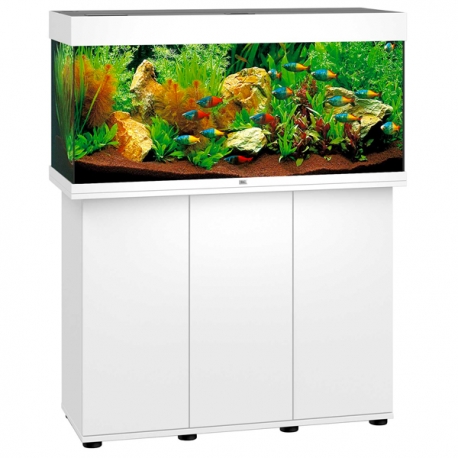 Aquarium Juwel Rio 180 LED + Meuble - Blanc