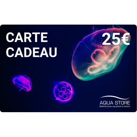 Carte cadeau Aqua Store 25€