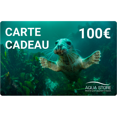 Offrez une carte cadeau Aqua Store d'une valeur de 100€