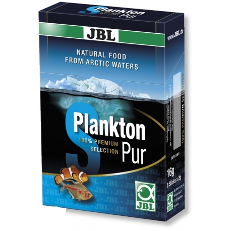 Nourriture poissons eaux douce et eau de mer JBL PlanktonPur S, 8 sticks de 2 g Aqua Store