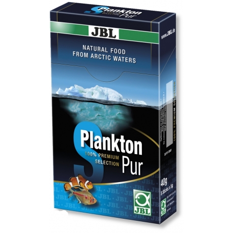 JBL PlanktonPur S, 8 sticks de 5 g de nourriture poissons eaux douce et eau de mer Aqua Store