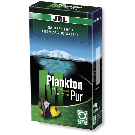 JBL PlanktonPur M, 8 sticks de 5 g de nourriture poissons eaux douce et eau de mer Aqua Store