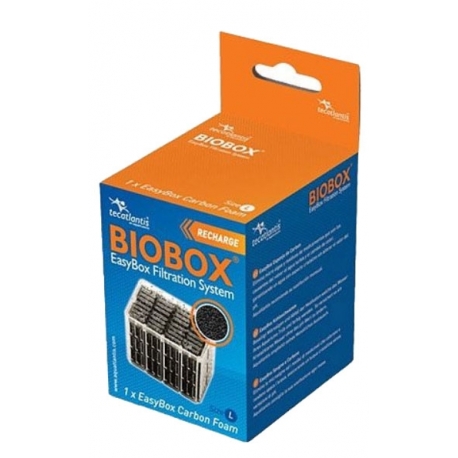 Aquatlantis Cartouche EasyBox Mousse Charbon aquarium, Taille L Aqua Store