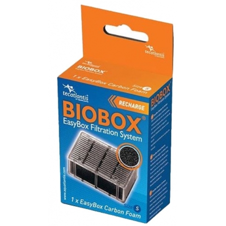 EasyBox Mousse Charbon aquarium, S, recharge Aquatlantis Aqua Store