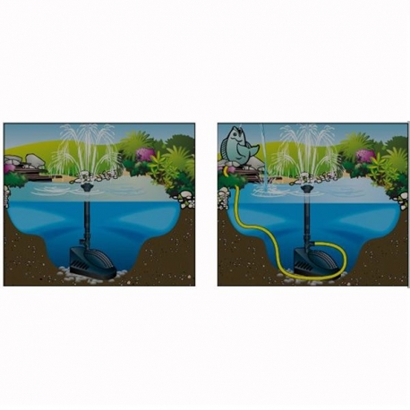 Baril de pré-filtre Pas de puissance Grand réservoir de poisson Filtre  Aquarium Pré-filtre Externe Éponge Baril Poisson