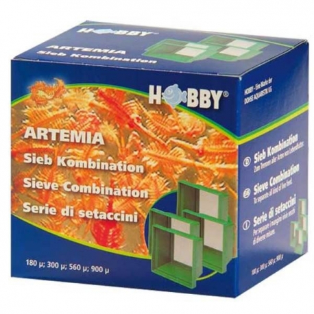 HOBBY Artemia - Jeu de tamis pour nourriture aquarium Aqua Store