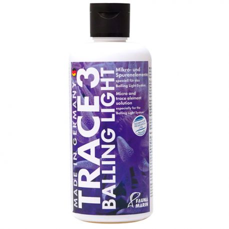 FAUNA MARIN Balling Trace 3 Metallic Health Fluorescent Effect - 500 ml Aqua Store