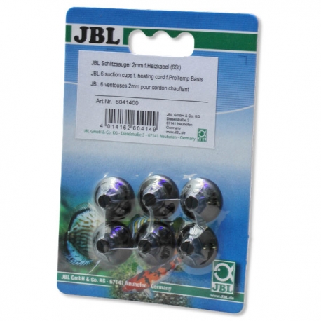 JBL Ventouses pour cable chauffant - Lot de 6 Aqua Store