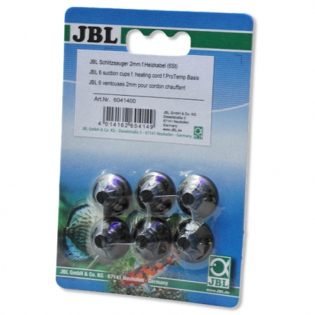 JBL Ventouses pour cable chauffant - Lot de 6