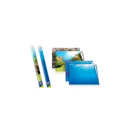 Image 1 - JUWEL Poster 2 - 2 faces - Eau bleu clair - S - 60x30 cm Aqua Store