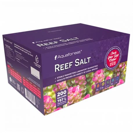 AQUAFOREST Reef Salt - Carton de 25 kg Aqua Store