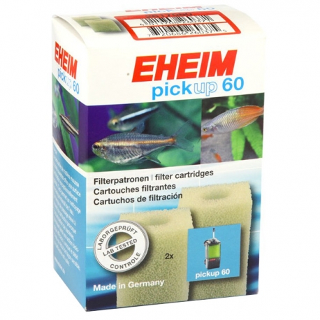 EHEIM Cartouches Filtrantes - Pour Filtre PickUp 60 - Lot de 2