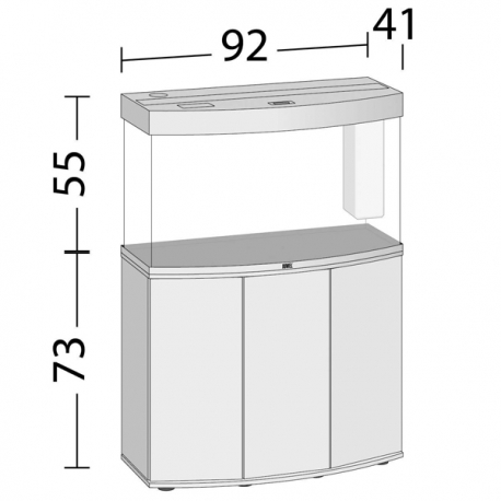 Image 1 - Aquarium Juwel Vision 180 Blanc tout équipé - Version LED Aqua Store