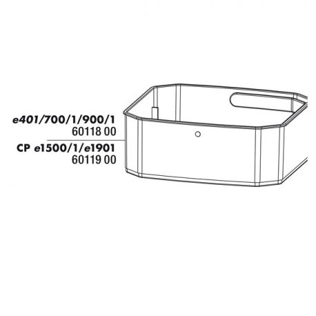 JBL Panier de filtration bas pour filtre CristalProfi e1500/1900-1-2 