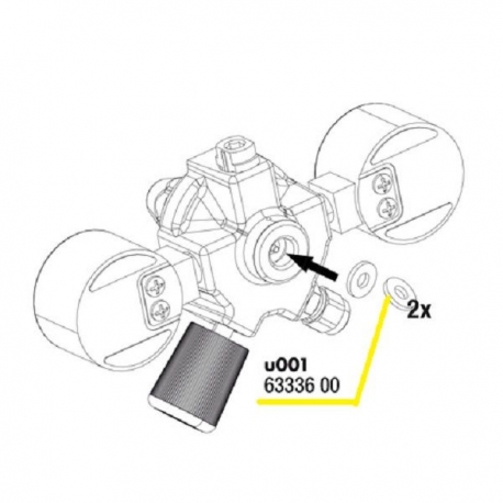  JBL Joint pour ProFlora u001 (2x)