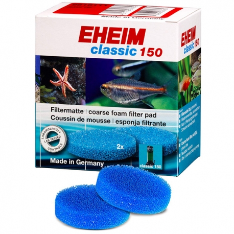 Image 1 - EHEIM Coussin de Mousse - Pour Filtre Classic 150 - Lot de 2 Aqua Store