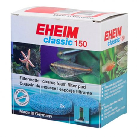 EHEIM Coussins de Mousse - Pour Filtre Classic 150 - Lot de 2 Aqua Store