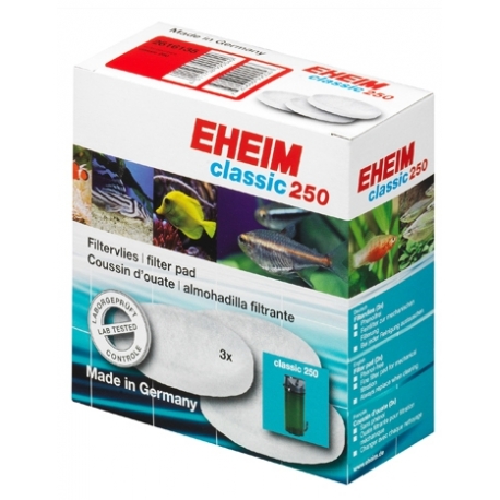 EHEIM Coussins ouate Classic 250 (Eheim 2213) x 3 Aqua Store