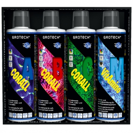 GROTECH Corall A, B, C + VitAmino M - 500 ml Aqua Store