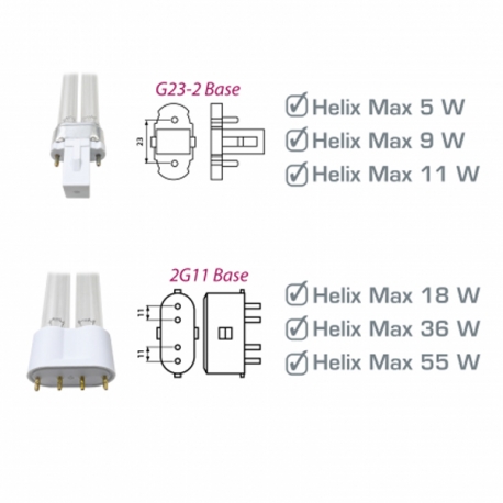 Image 3 - AQUA MEDIC Ampoule rechange 5 W Helix Max Aqua Store