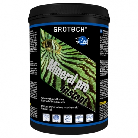 GROTECH Mineral pro instant 1kg Sel minéral pour eau osmosée