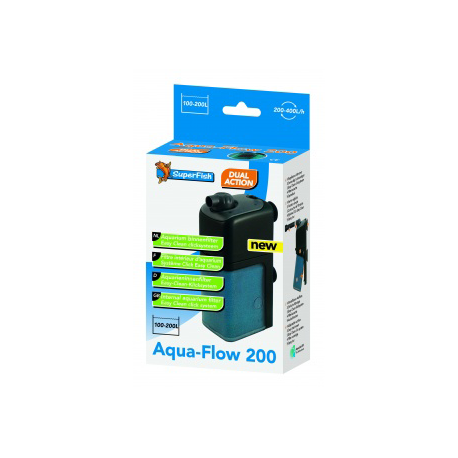 Image 1 - SUPERFISH Filtre AquaFlow 200 Aquarium de 100 à 200L Débit : 500l/h Aqua Store