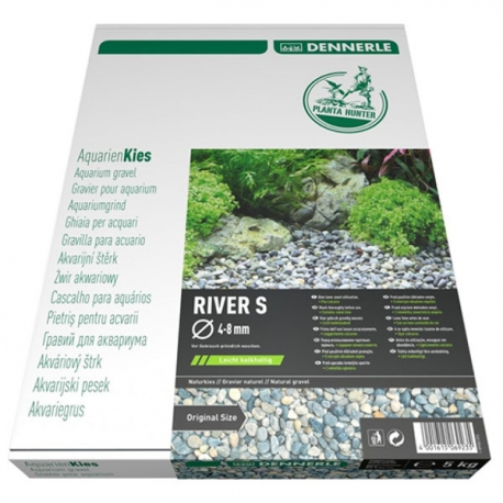 DENNERLE Gravier Plantahunter River 4-8 mm - 5 kg Aqua Store
