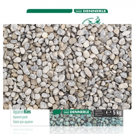 Image 1 - DENNERLE Gravier Plantahunter River 8-12 mm - 5 kg Aqua Store