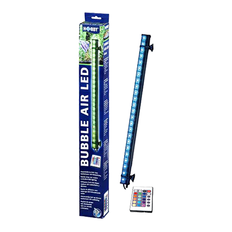 HOBBY Bubble Air LED 44 cm Diffuseur d'air pour aquarium - 24 LED