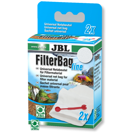 JBL FilterBag fine : 2 filets pour masses filtrantes Aqua Store