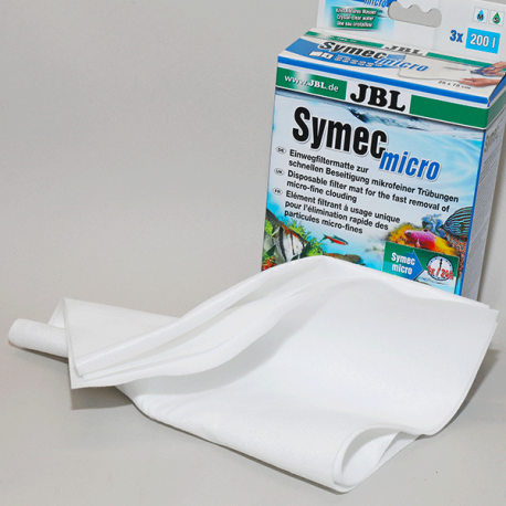 JBL SymecMicro - Ouate filtrante fine - 25 x 75 cm