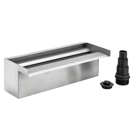 OASE WaterFall 30 - Chute d'eau lame en acier pour bassin Aqua Store
