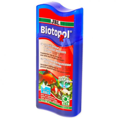 JBL Biotopol R - 250 ml - Conditionneur d'eau poissons rouges