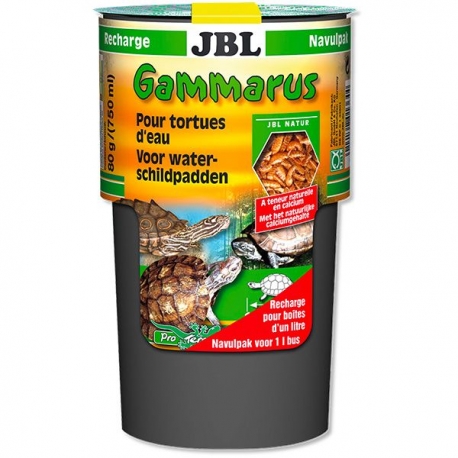 JBL Gammarus, Recharge Nourriture Tortue - 750ml 