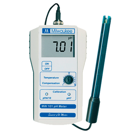 PHmètre portable pour aquarium MILWAUKEE MW101 pH Meter