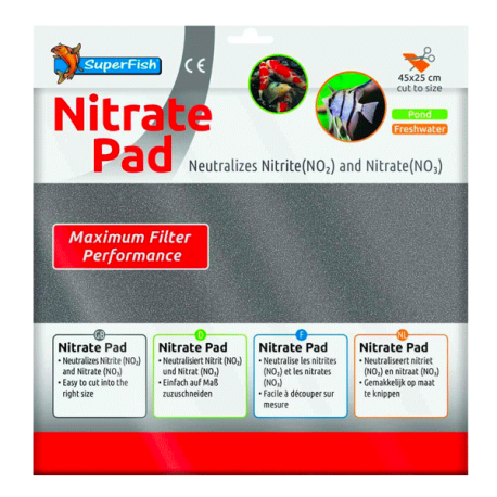 SUPERFISH Nitrate Pad - Mousse pour Filtre - 45 x 25 cm Aqua Store
