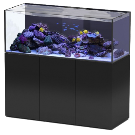 Aquarium AQUATLANTIS Aquaview 150 + Meuble Noir - 495 Litres Eau de Mer - Livraison incluse Aqua Store