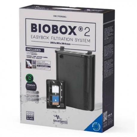 AQUATLANTIS Biobox 2 - Kit complet - Filtre interne aquarium jusqu'à 250 litres